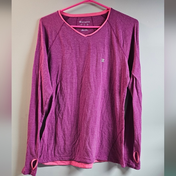 Pink Champion Long sleeve shirt - Picture 1 of 5